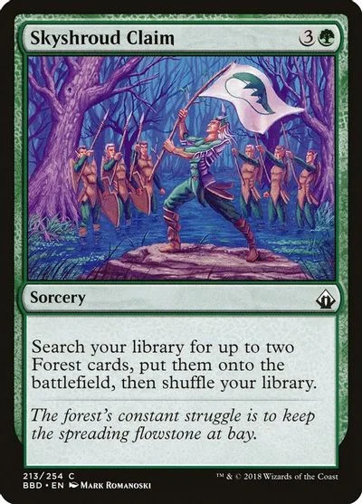Skyshroud Claim [Foil] #213