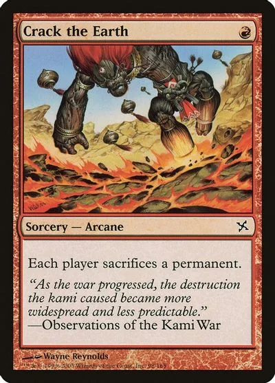 Crack the Earth [Foil]