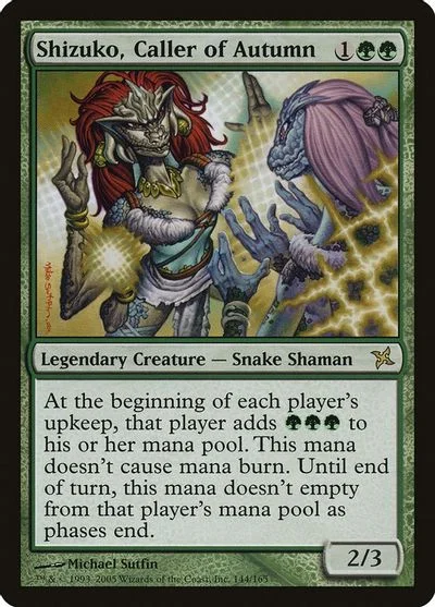 Shizuko, Caller of Autumn [Foil]
