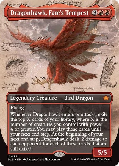 Dragonhawk, Fate's Tempest #291