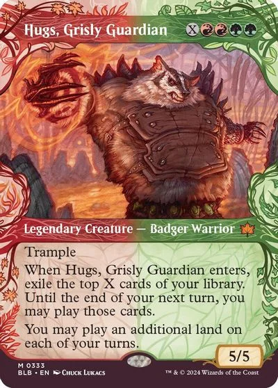Hugs, Grisly Guardian #333