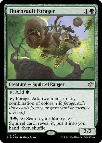 Thornvault Forager [Foil] #197