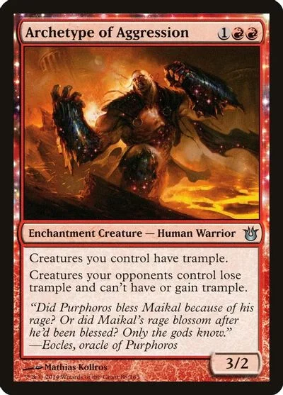 Archetype of Aggression [Foil]