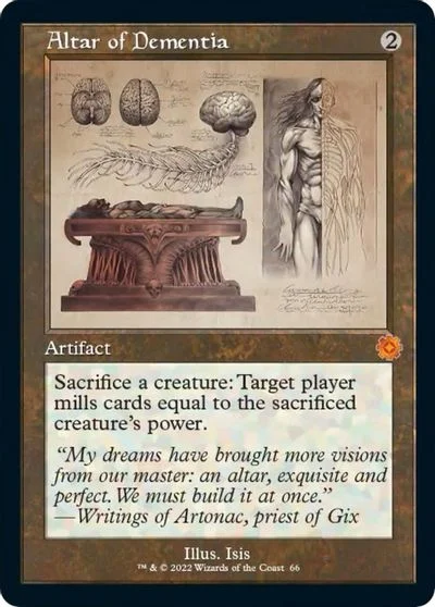 Altar of Dementia [Schematic Foil] #66