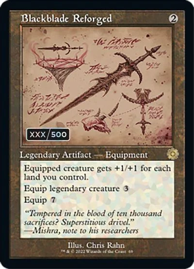 Blackblade Reforged [Schematic Foil] #69