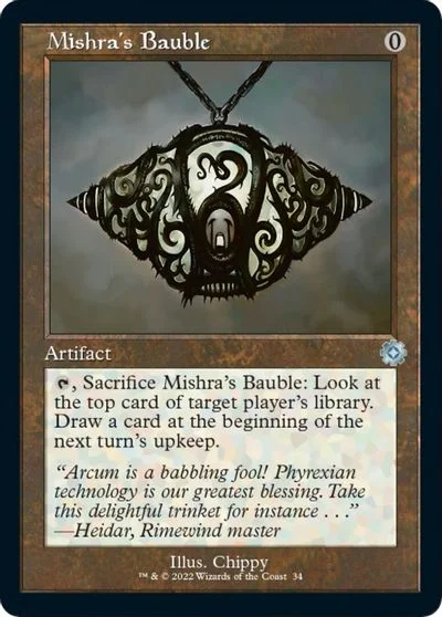 Mishra's Bauble #34