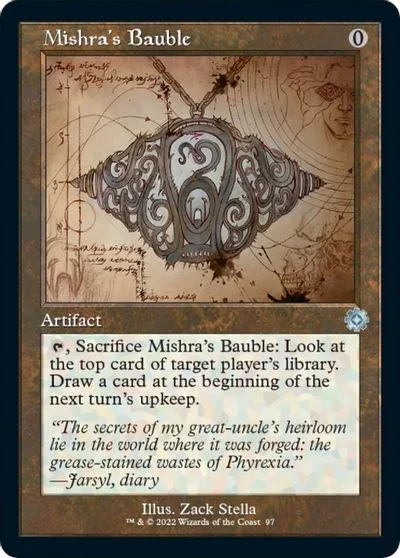 Mishra's Bauble [Schematic Foil] #97