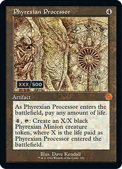 Phyrexian Processor [Schematic Foil] #102