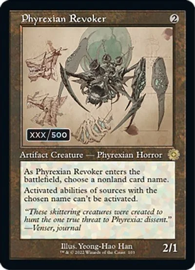 Phyrexian Revoker [Serialized] #103