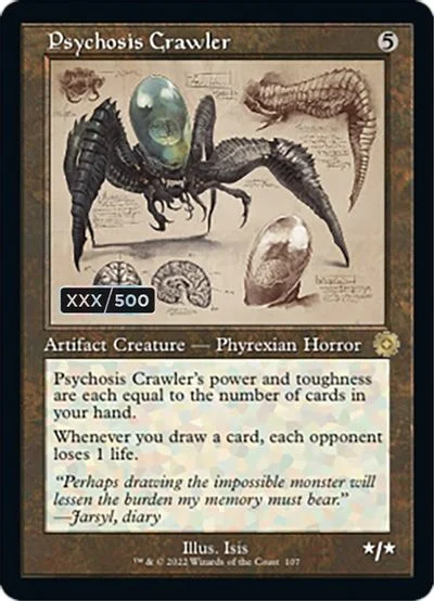 Psychosis Crawler [Schematic Foil] #107