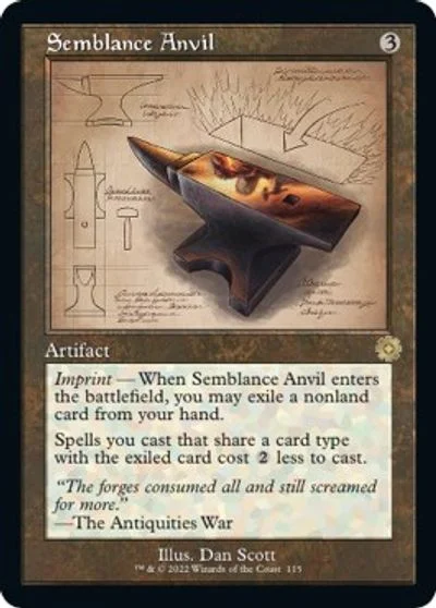 Semblance Anvil [Schematic Foil] #115