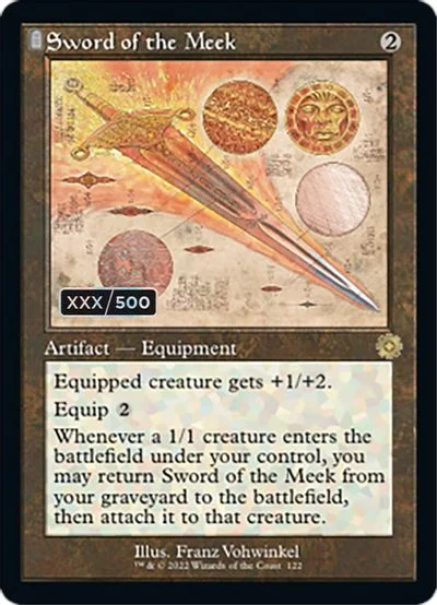Sword of the Meek [Schematic Foil] #122