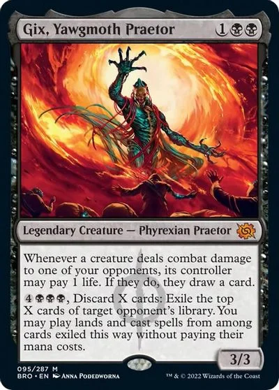 Gix, Yawgmoth Praetor [Foil] #95