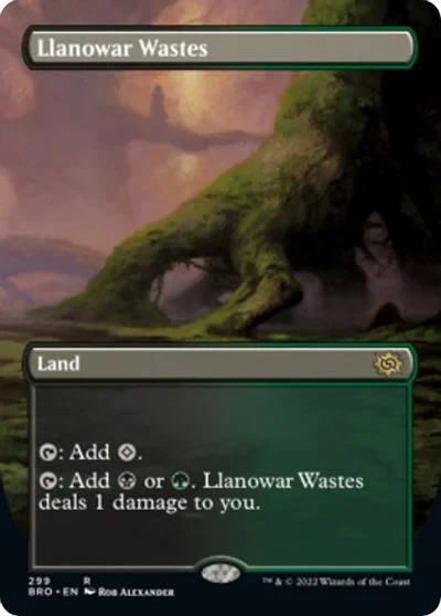 Llanowar Wastes [Borderless] #299
