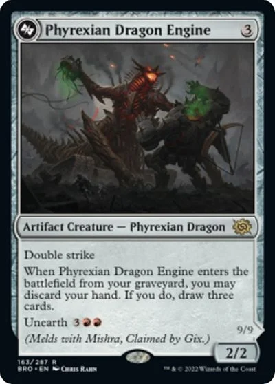 Phyrexian Dragon Engine #163
