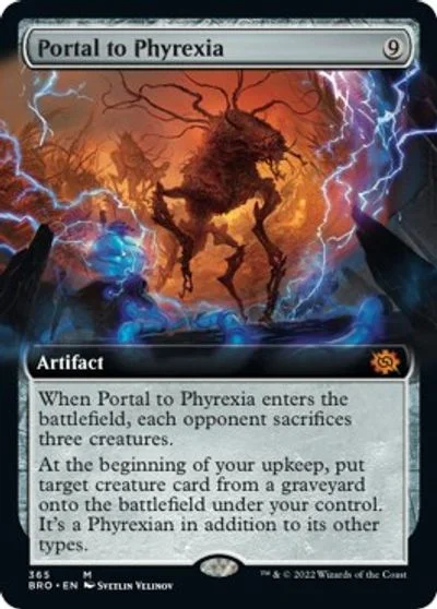 Portal to Phyrexia [Extended Art] #365