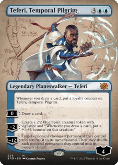 Teferi, Temporal Pilgrim [Borderless] #293