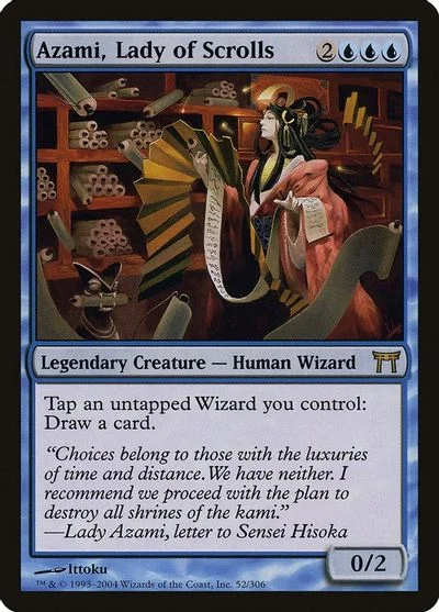 Azami, Lady of Scrolls [Foil] #52