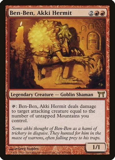 Ben-Ben, Akki Hermit [Foil] #157