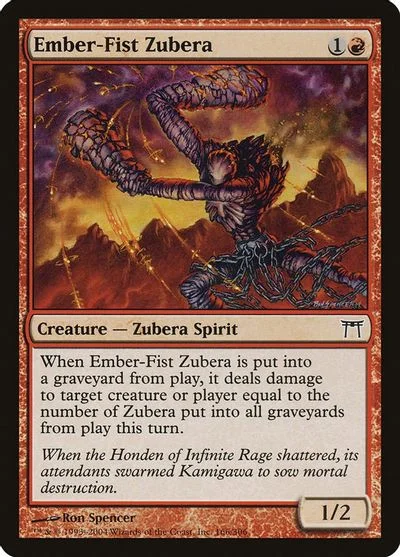 Ember-Fist Zubera [Foil] #166