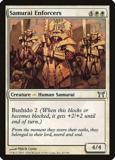 Samurai Enforcers [Foil] #42