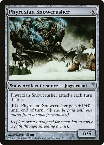 Phyrexian Snowcrusher [Foil]