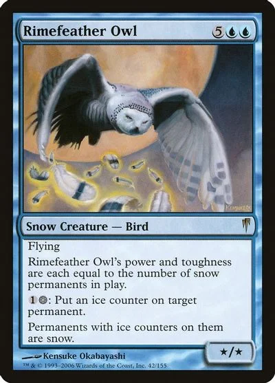 Rimefeather Owl [Foil]