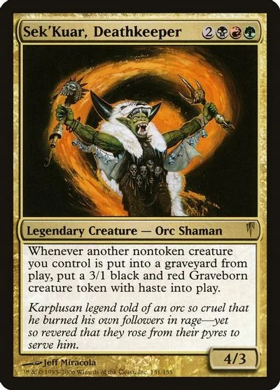 Sek'Kuar, Deathkeeper [Foil]