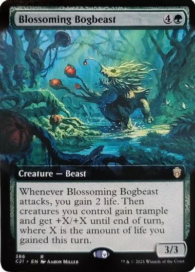 Blossoming Bogbeast [Extended Art]