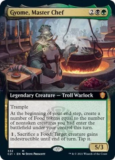 Gyome, Master Chef [Extended Art] #332