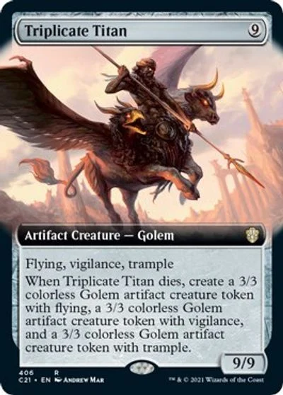 Triplicate Titan [Extended Art]