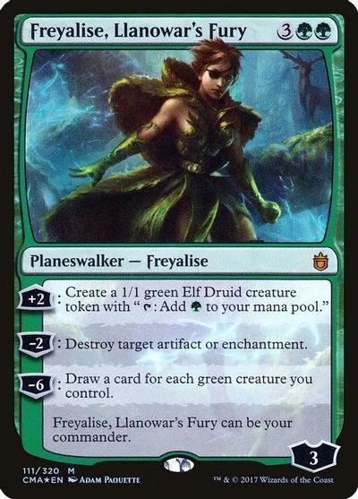 Freyalise, Llanowar's Fury #111