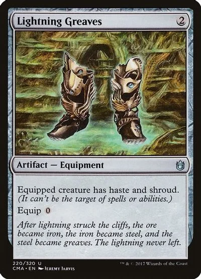 Lightning Greaves #220