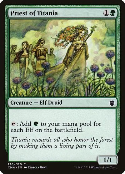 Priest of Titania #136