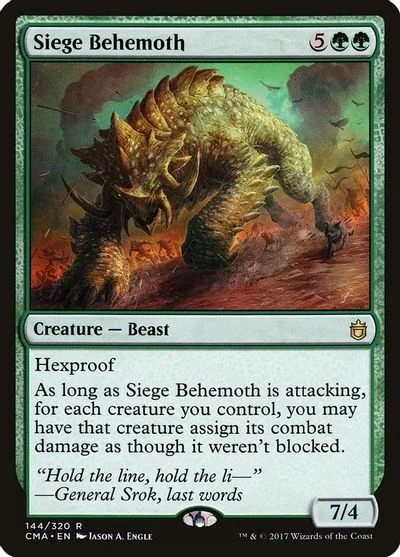 Siege Behemoth #144