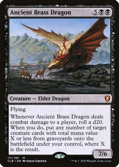 Ancient Brass Dragon #367