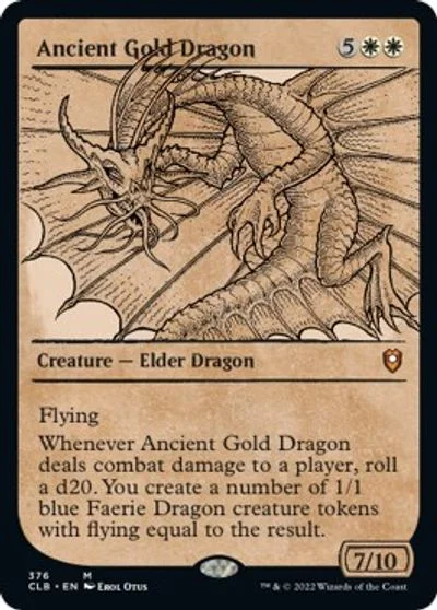 Ancient Gold Dragon [Showcase] #376