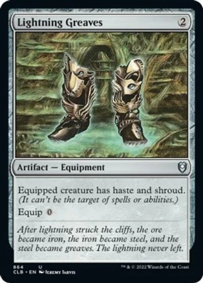 Lightning Greaves #864