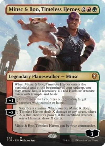 Minsc & Boo, Timeless Heroes [Borderless] #363