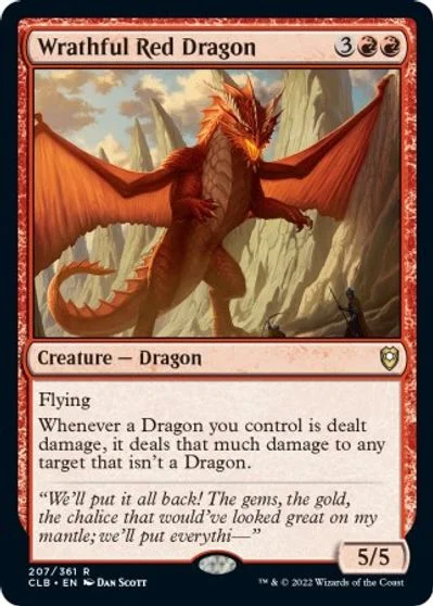 Wrathful Red Dragon #207