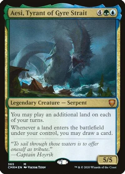 Aesi, Tyrant of Gyre Strait [Foil] #365