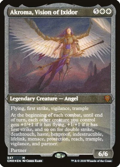 Akroma, Vision of Ixidor [Foil Etched] #547