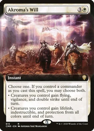 Akroma's Will [Extended Art Foil] #615