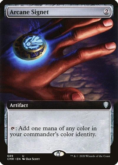 Arcane Signet [Extended Art Foil] #689