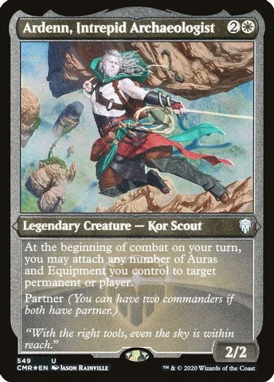 Ardenn, Intrepid Archaeologist [Foil Etched] #549