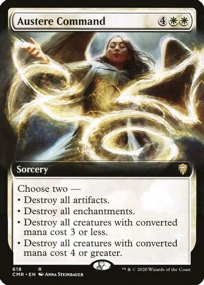 Austere Command [Extended Art Foil] #618
