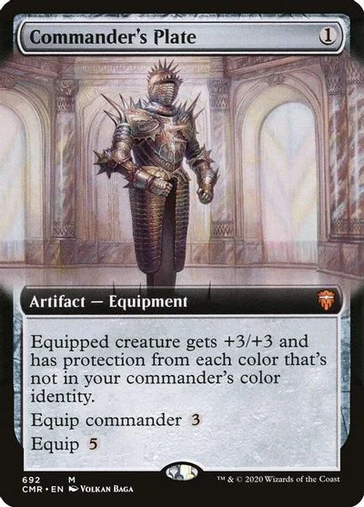 Commander's Plate [Extended Art] #692