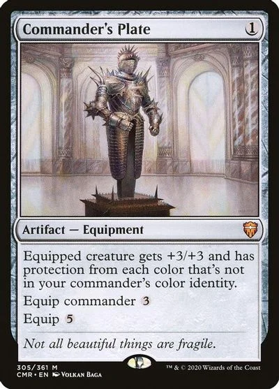 Commander's Plate [Foil] #305