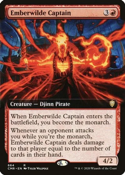 Emberwilde Captain [Extended Art Foil] #664
