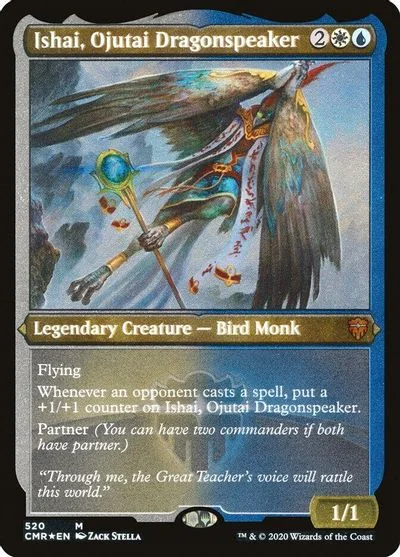 Ishai, Ojutai Dragonspeaker [Foil Etched] #520